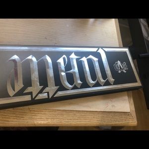 KVD metal palette 💙💚🤍💜🤎🖤